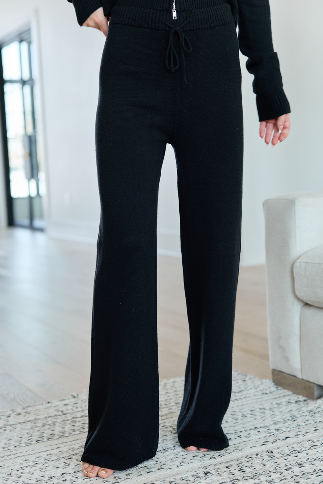 Reba Black Lounge Pants FINAL SALE