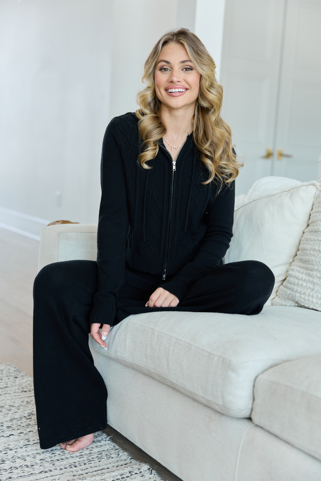 Reba Black Lounge Pants FINAL SALE