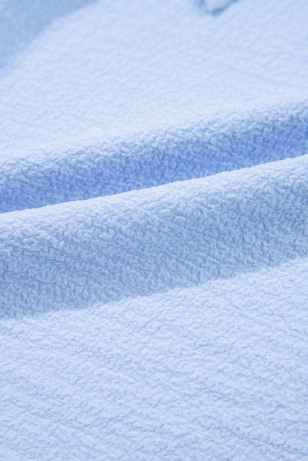 Beige Textured Bow Knot Frilled Butterfly Sleeve Blouse