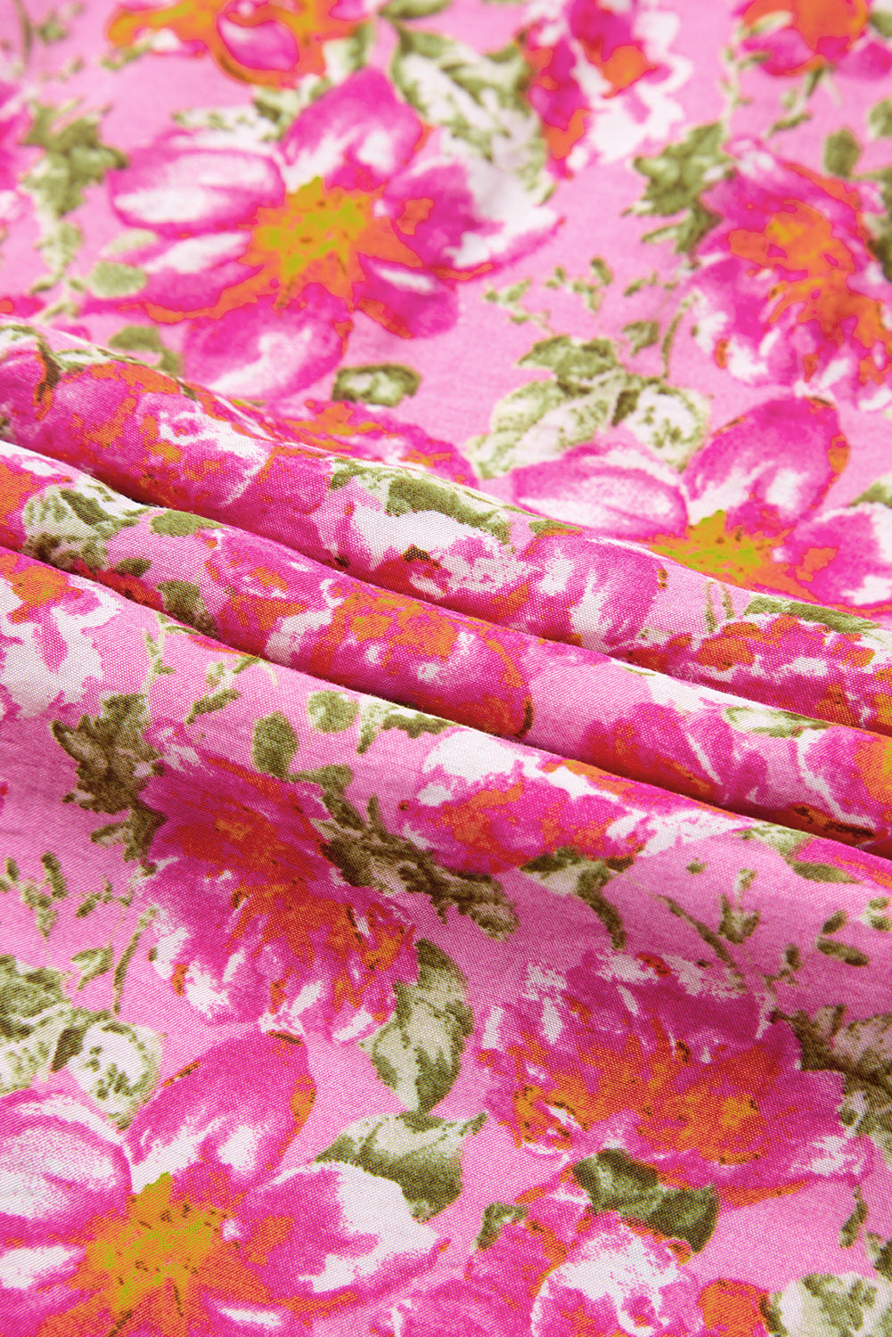 Pink Floral Lace Tied Strap Empire Waist Maxi Dress