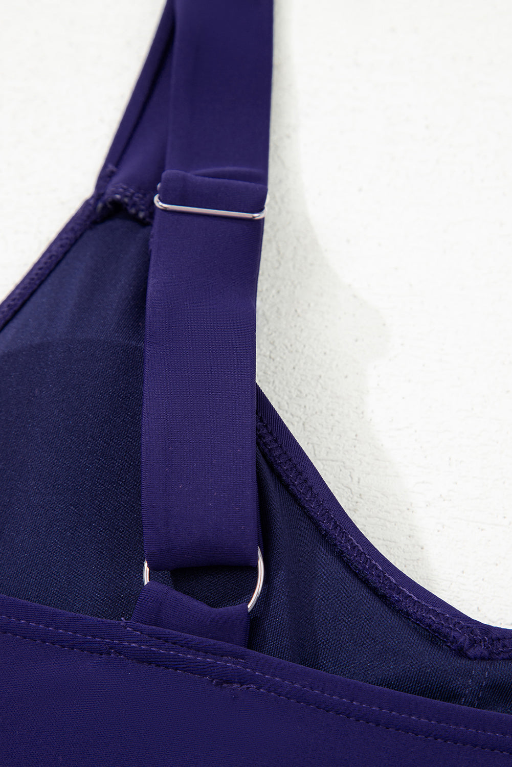 Sea Green Adjustable Straps Cutout Ruched Knot Slit One Piece Swim Dress